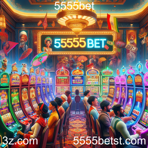 Explorando os Caça-níqueis no 5555bet: Diversão e Grandes Ganhos