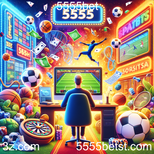 Atração dos Jogos de Esportes no 5555bet